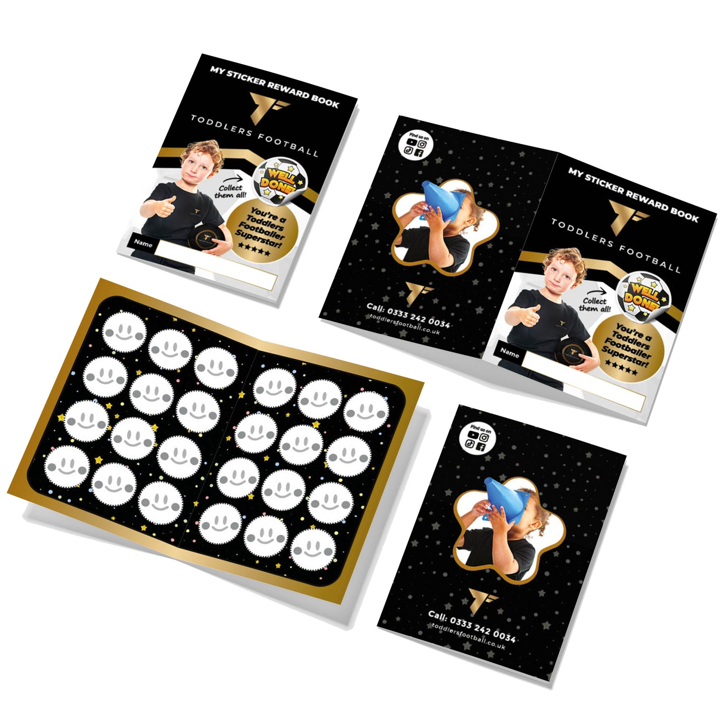 Toddlers Football Welcome Pack