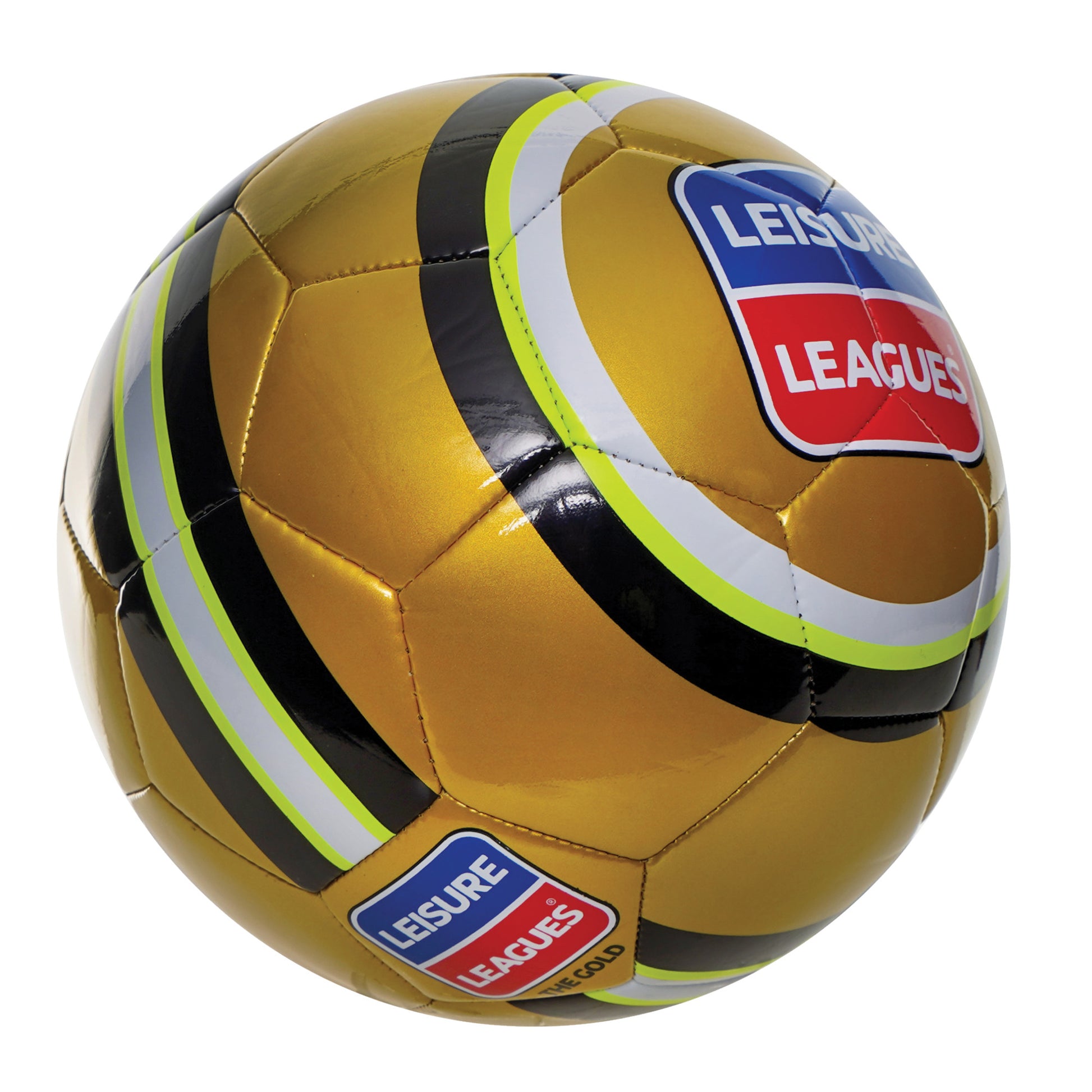 Leisure leagues football Size 5 Ball Gold Championship Match Quality