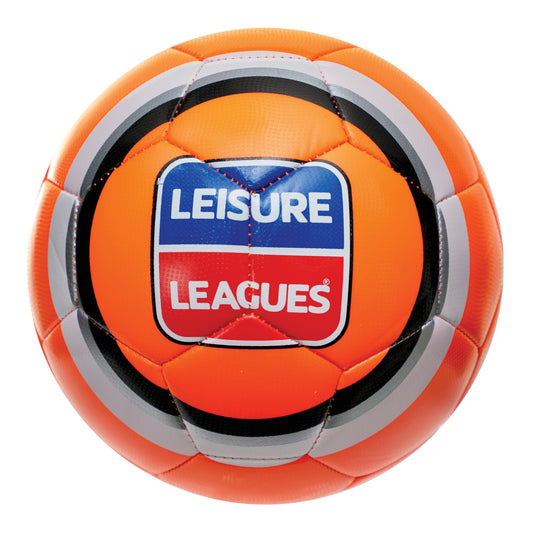 Leisure leagues football Size 5 Ball Orange
