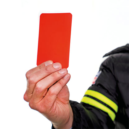 Leisure leagues football Referee Cards Red Yellow