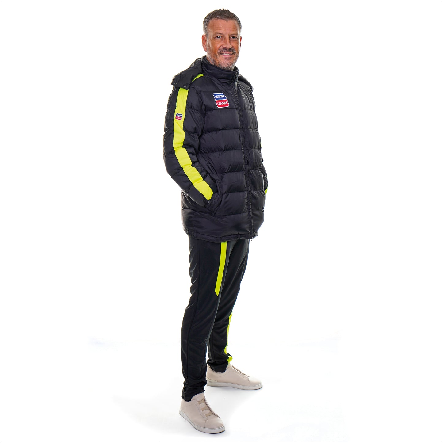  Leisure leagues football clothing sportswear referee jacket joggers shirt